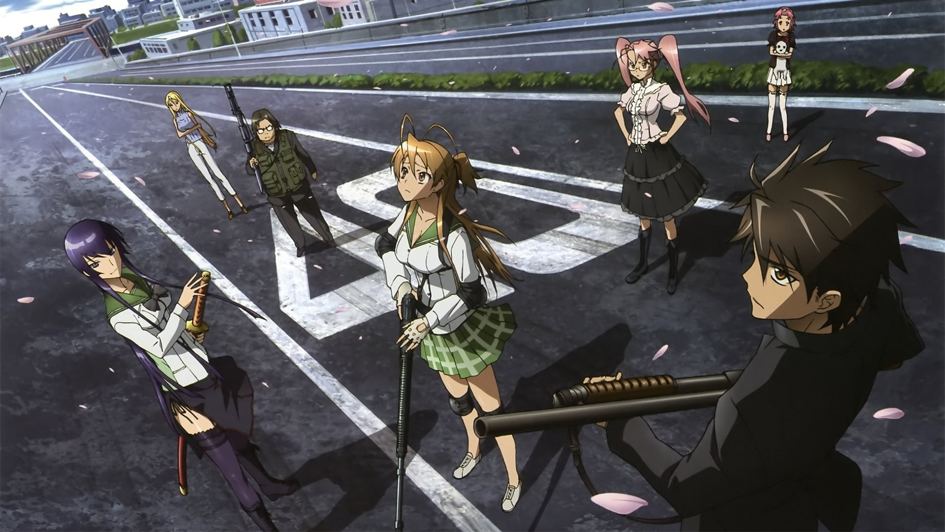 อนิเมะที่ไม่ควรพลาด Highschool of the Dead เข้าใจง่าย